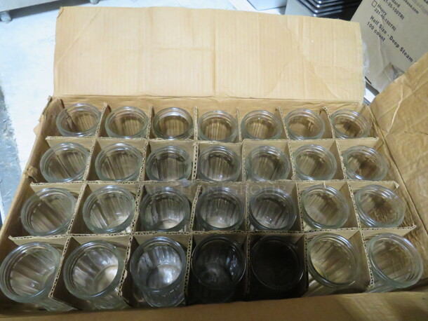 One Lot Of 28 NEW Glass Pourers With No Lids. - Image 2 of 2