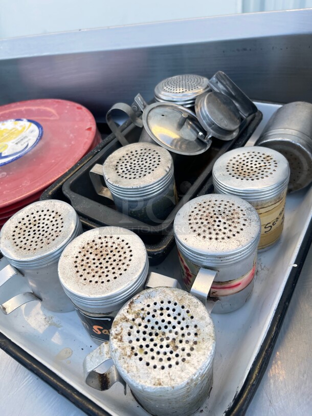 One Lot! Assorted Shakers Great For Seasoning  - Image 4 of 6