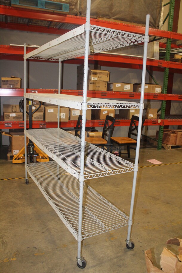 SUPER! Commercial Metro Rack On Casters. 72x20x78 - Image 2 of 2
