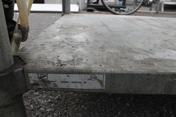 Stainless Steel Table w/ Metal Under Shelf. - Image 5 of 5