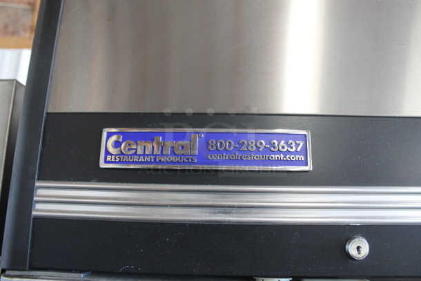 Central 69K-035 Stainless Steel Commercial 2 Door Reach In Freezer w/ Poly Coated Racks. 115 Volts, 1 Phase. Tested and Working! - Image 3 of 8