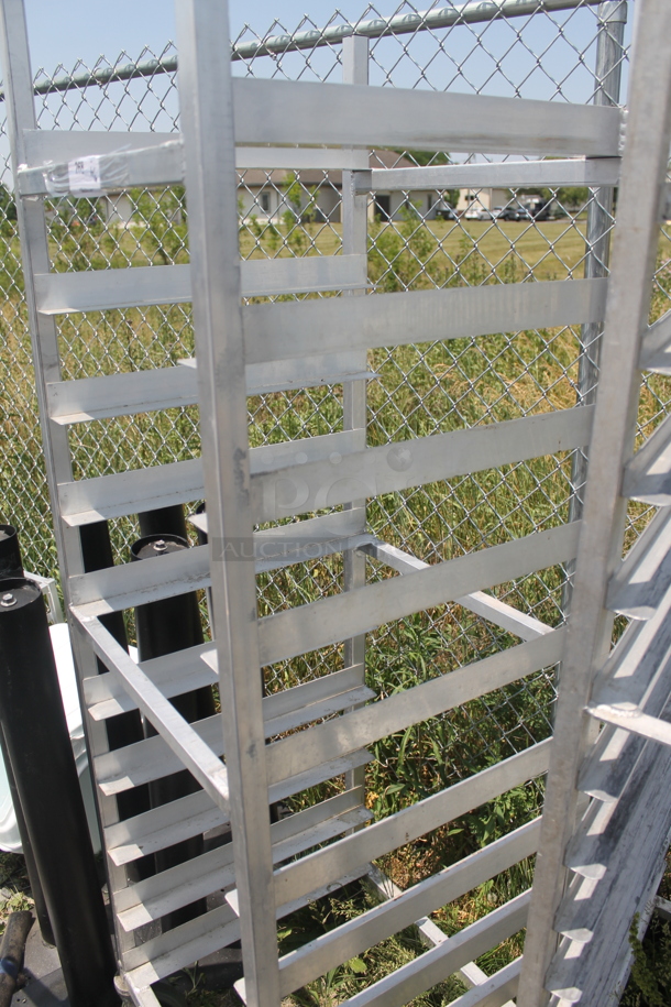 Commercial Stainless Steel Sheet Pan Rack On Commercial Casters. - Image 4 of 4