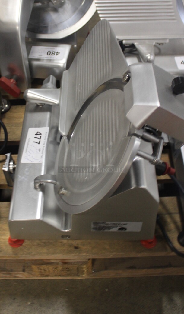 WOW! Varimixer Model VS25F/N Commercial Countertop Meat/Cheese Deli Slicer. 20x13x15. 120V/60Hz. Needs Carriage. 