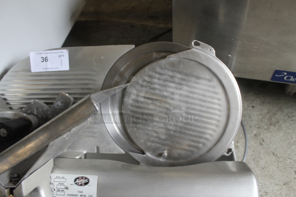 Hobart Stainless Steel Commercial Countertop Automatic Meat Slicer. 115 Volts, 1 Phase. Tested and Working! - Image 2 of 6