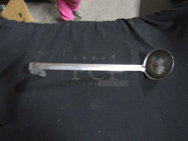 One 4oz Stainless Steel Ladle.