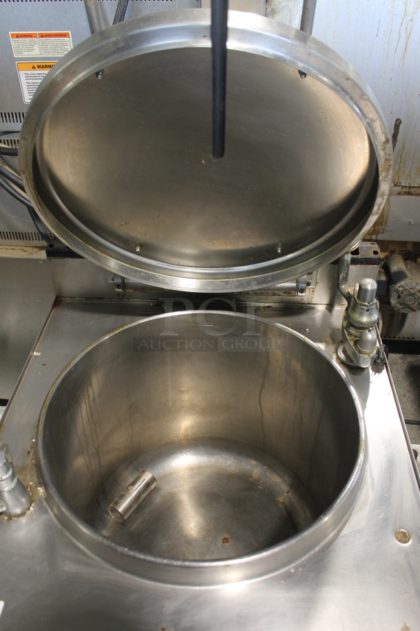 Modular Stainless Steel Commercial Countertop Natural Gas Powered Steam Kettle. - Image 6 of 7