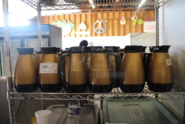 ALL ONE MONEY! Tier Lot of 18 Coffee Urns. - Image 1 of 3