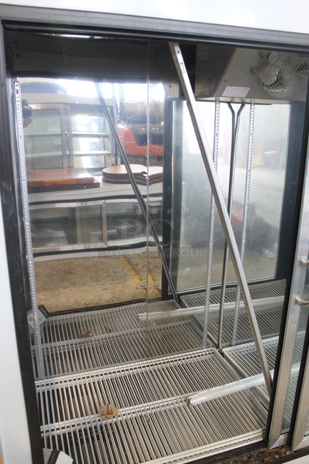 CustomCool BW78 Metal Commercial 2 Door Cooler Merchandiser. 115 Volts, 1 Phase. Does Not Come w/ Remote compressor.  - Image 7 of 10