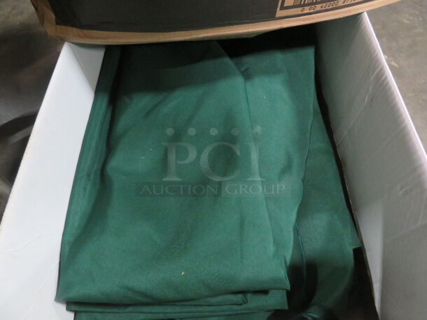 One Lot Of Green Table Cloths. - Image 1 of 1