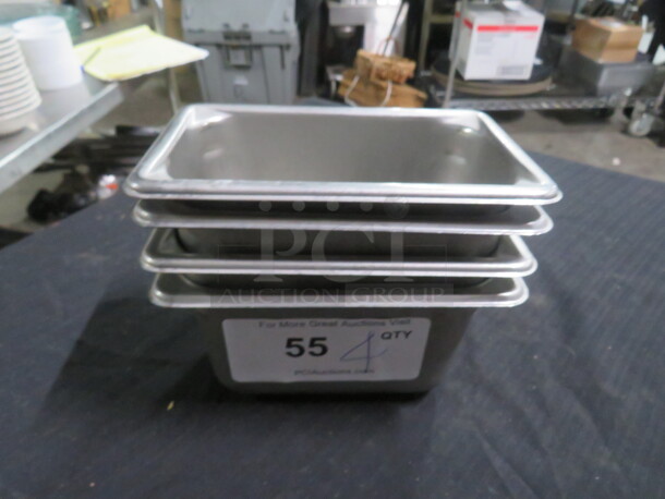 1/9 Size 4 Inch Deep Hotel Pan. 4XBID - Image 1 of 1