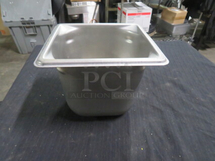 1/6 Size 6 Inch Deep Hotel Pan. 3XBID