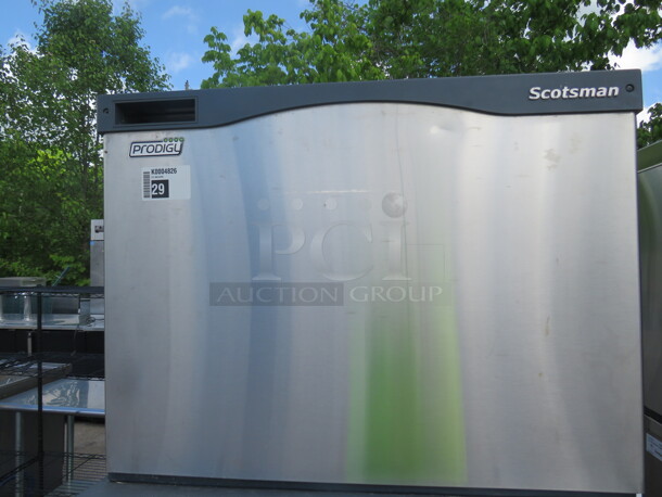 One Scotsman Prodigy Air Cooled Ice Maker. Model# CO530SA. 115 Volt. 30X24X23 - Image 1 of 3