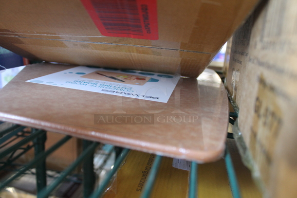 ALL ONE MONEY! Tier Lot of Various BRAND NEW SCRATCH AND DENT! Items Including Canister Set, Square Glass Kitchen Canisters and 2 Boxes of Glass Diamond Bowls - Image 6 of 6