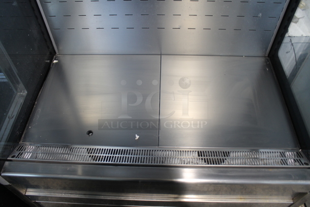 BRAND NEW SCRATCH AND DENT! Stainless Steel Commercial Floor Style Open Grab N Go Merchandiser. Does Not Come w/ Remote Compressor. - Image 3 of 12