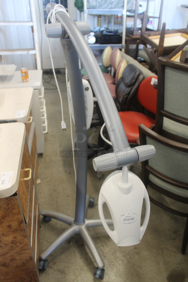 Philips Zoom WhiteSpeed Floor Style Whitening LED Accelerator on Casters. - Image 2 of 6