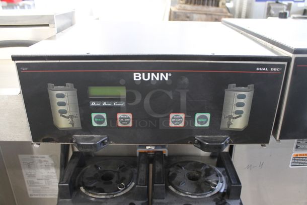 2011 Bunn DUAL SH DBC Stainless Steel Commercial Countertop Coffee Machine w/ 2 Server Satellites. 120/208 Volts, 1 Phase. - Image 2 of 7