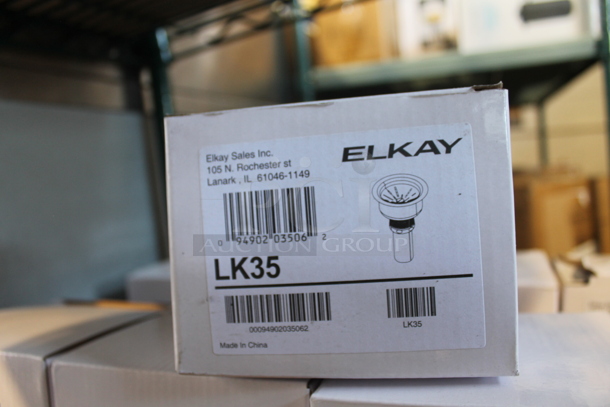 ALL ONE MONEY! Tier Lot of 9 BRAND NEW! Elkay LK35 Sink Drains - Image 5 of 12
