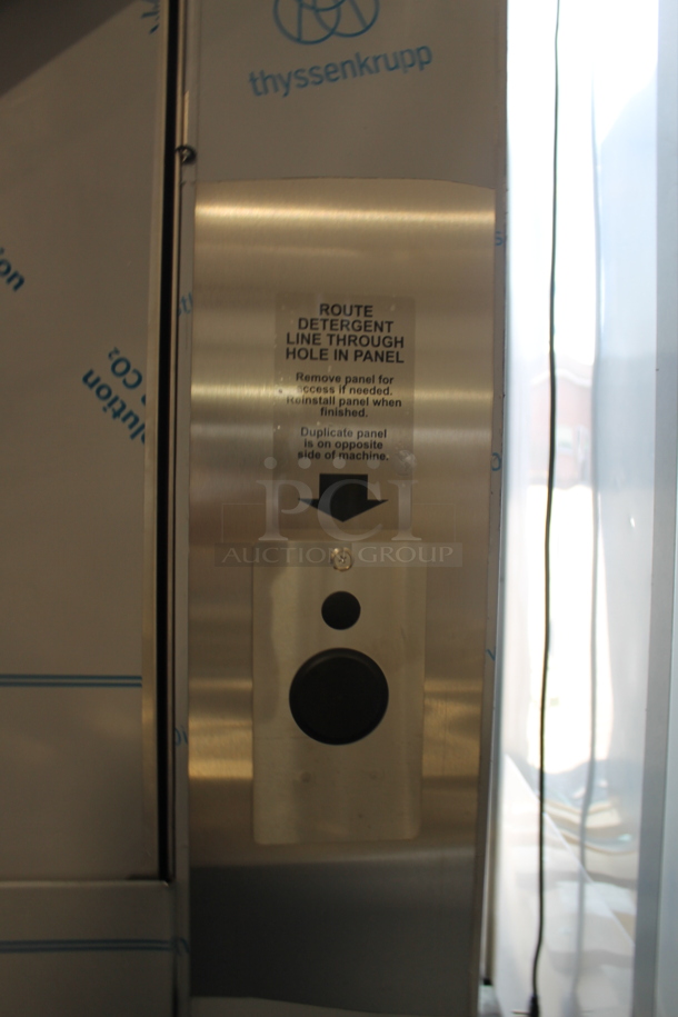 BRAND NEW! Meiko DV270.2 Stainless Steel Commercial High Temperature Hi Temp Pot and Pan Washer w/ Built In Booster. 460 Volts, 3 Phase. Stock Picture Used As Gallery Picture - Image 4 of 12