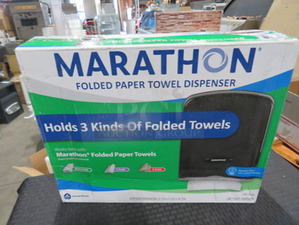 One NEW Marathon Paper Towel Dispenser.