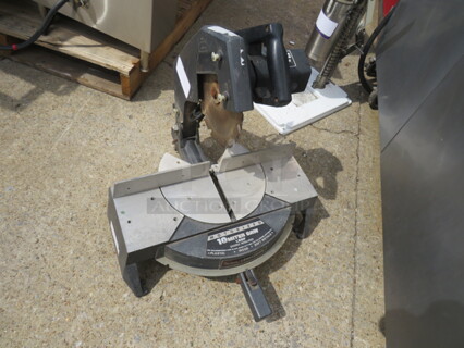 One Craftsman 10 Inch Miter Saw. 1.5hp.