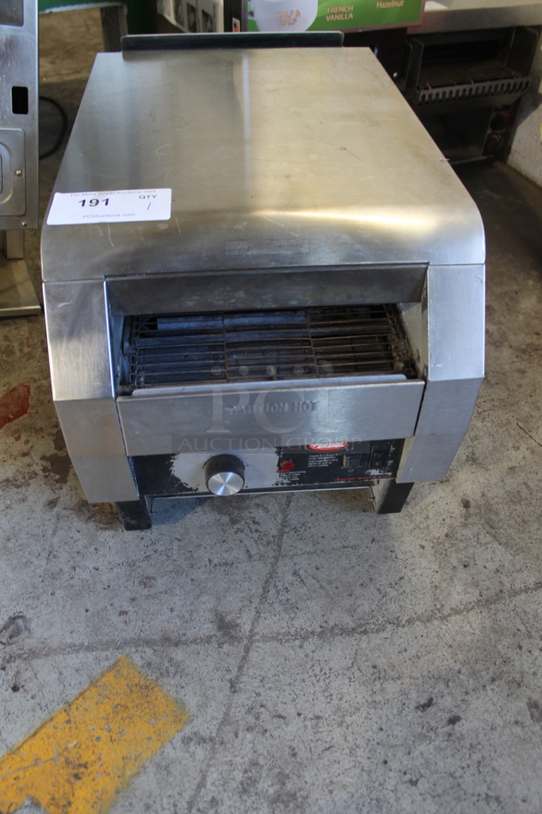 Hatco TQ-800BA Stainless Steel Commercial Countertop Toaster Oven. 208 Volts, 1 Phase.  - Image 1 of 5