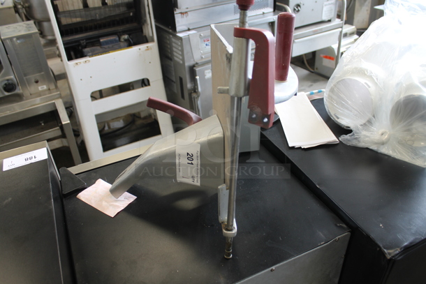Berkel Metal Meat Slicer Carriage. - Image 1 of 3