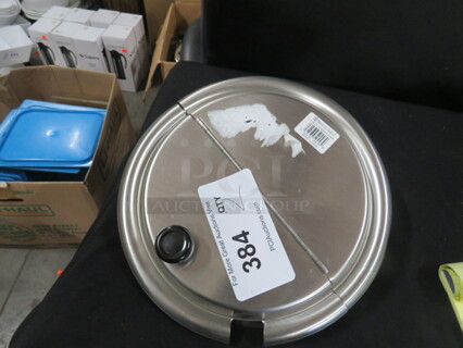 NEW Halco 7-1/8 Quart  Round Stainless Steel Hinged Lid. 2XBID