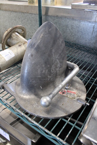 Metal Commercial Pelican Head Piece. 11x11x9