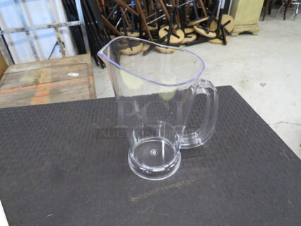 One Lot Of 8 Poly Pitchers.