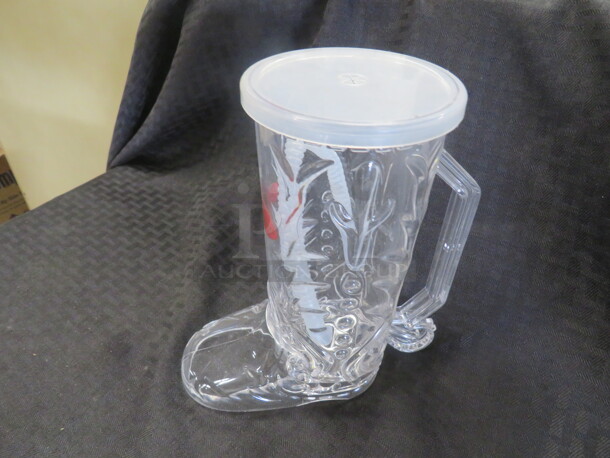 One Case Of 20 Poly Boot Mugs. - Image 2 of 4