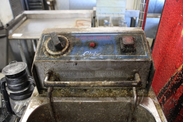 Globe Metal Countertop Electric Powered Fryer. 11x18x16 - Image 2 of 4