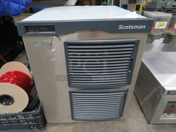 One Scotsman Prodigy FLAKE Ice Maker. Model# F1222A-32A. 208-230 Volt. 23X24.5X27. $6923.00. - Image 1 of 2