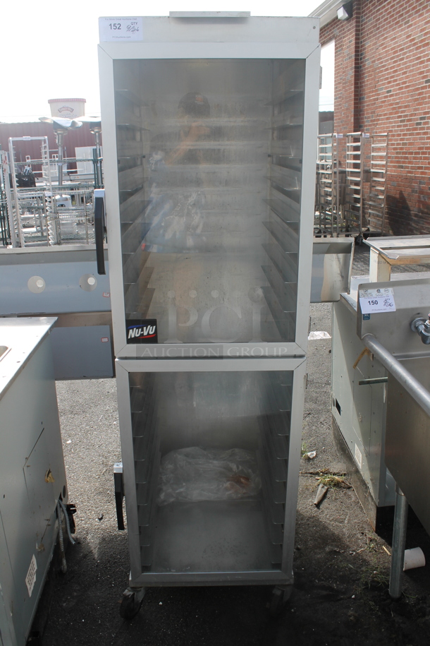 Nu Vu Metal Commercial Pan Transport Rack on Commercial Casters. - Image 1 of 3