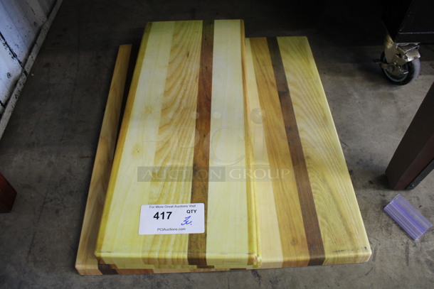 3 Poly Wood Pattern Trays. 9.5x23.5x1.5, 20x23.5x1.5. 3 Times Your Bid!