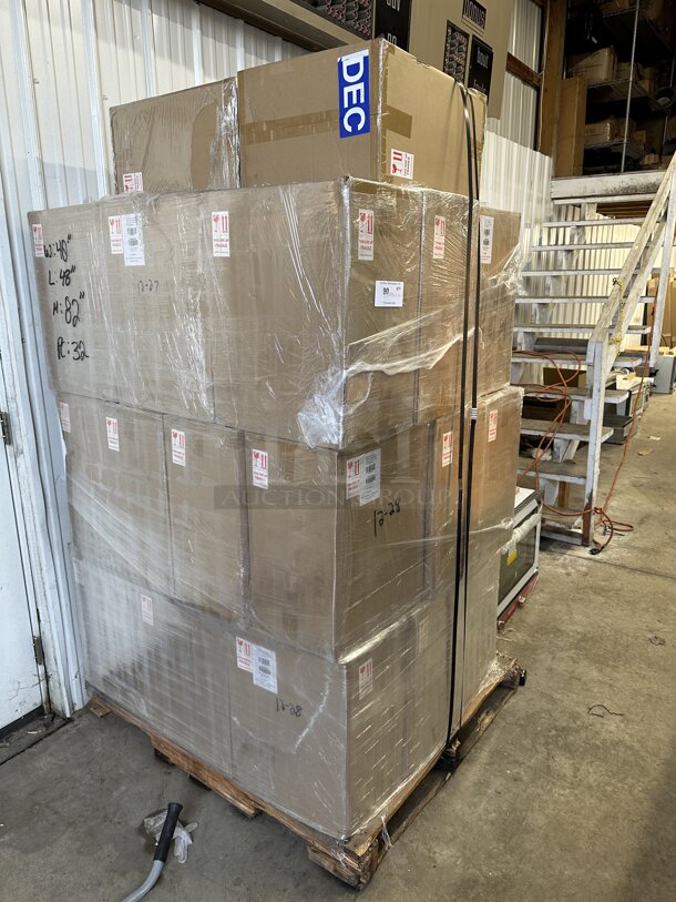 PALLET LOT OF 32 Noble 274SUBWSH250 Products Last Call Heavy-Duty Submersible Five Brush Electric Glass Washer. Consignor States: "Belt quality is poor and may shred over time with use. Water seals are not very good and once the water gets in the machine, it trips the GFI. The unit will not work again until completely dried out." 120 Volts, 1 Phase. 32 Times Your Bid! - Image 4 of 4