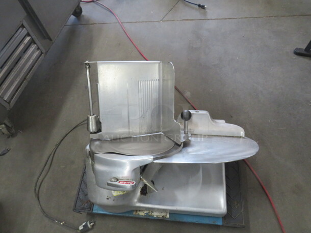 One Working Berkel Deli Slicer. 115 Volt. Model# H08 - Image 3 of 3