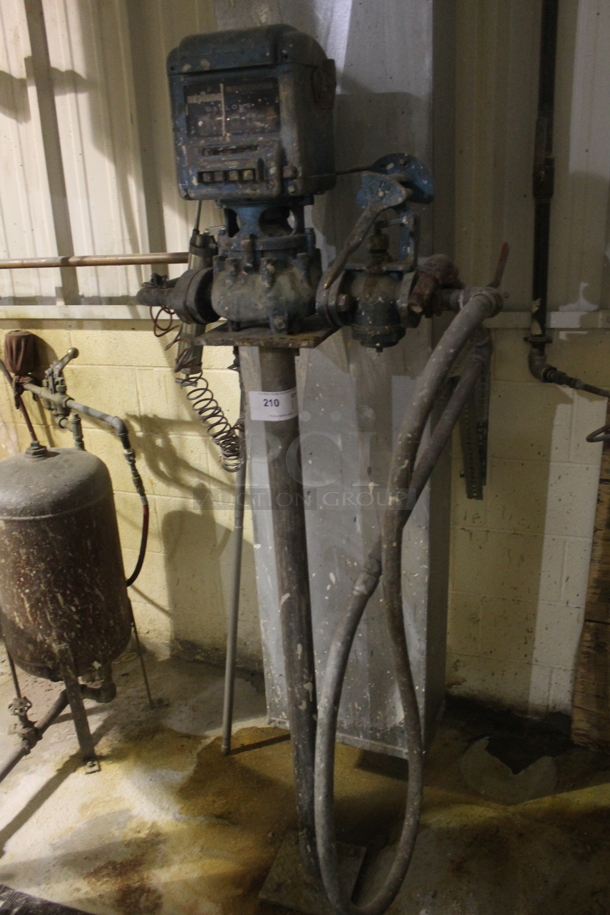 Neptune Metal Floor Style Pump. BUYER MUST REMOVE. - Image 3 of 5