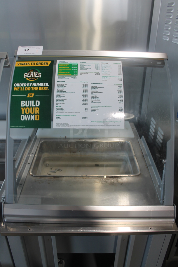 Duke SUB-HF-L25 M Stainless Steel Commercial Heated Soup Station Subway Make Line. 120 Volts, 1 Phase.  - Image 2 of 8