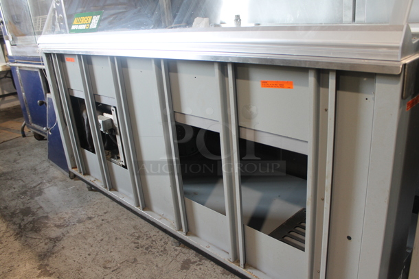 Duke SUB-CP-TC74 M Stainless Steel Commercial Subway Sandwich Make Line w/ Front Panels. 120 Volts, 1 Phase.  - Image 5 of 10