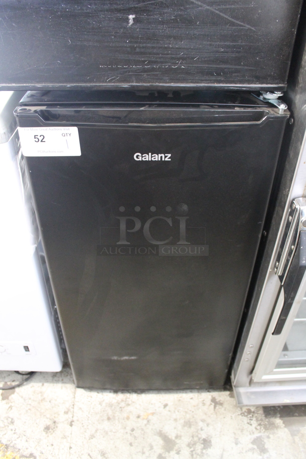 Galanz Black Metal Mini Cooler. Tested and Powers On But Does Not Get Cold - Image 1 of 3