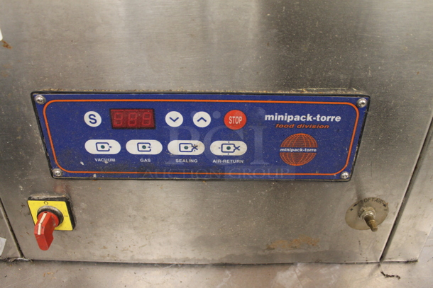 Minipack-Torre Commercial Stainless Steel Countertop Chamber Vacuum Sealer. Tested and Working! - Image 5 of 5