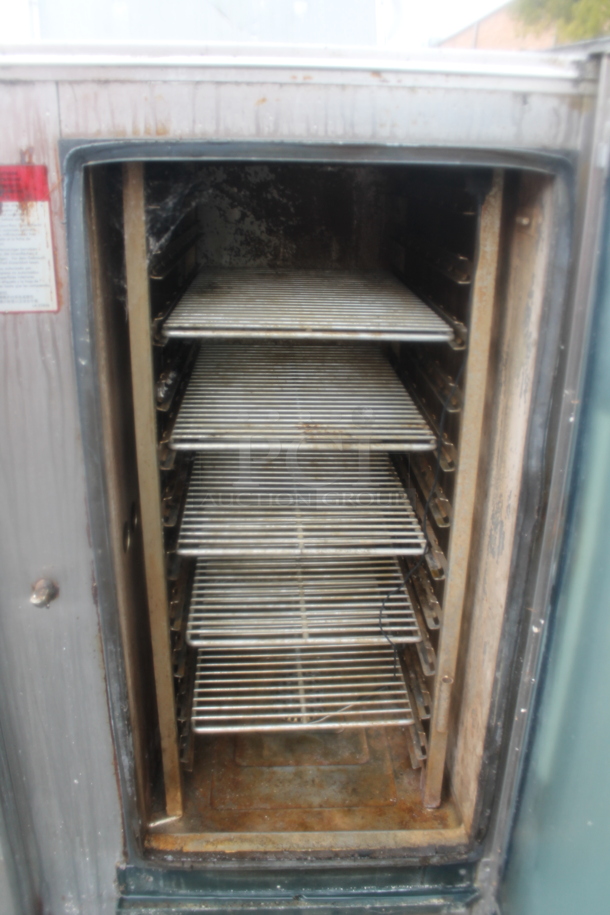 2019 Alto Shaam CTP10-10E Stainless Steel Commercial Electric Powered Combi Convection Oven. 208-240 Volts, 3 Phase. - Image 4 of 5
