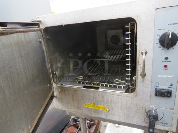 One Cleveland Range Steamer On Stand. Model# 22CET3.1. 208 Volt. 3 Phase. 21.5X36X53 - Image 2 of 2