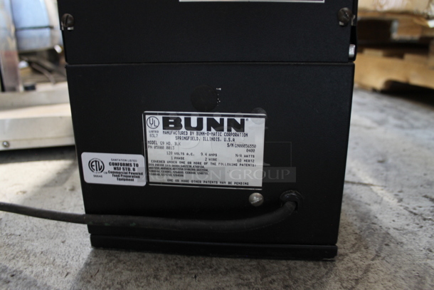 Bunn G9 HD Metal Commercial Countertop Coffee Bean Grinder. 120 Volts, 1 Phase. Tested and Working! - Image 6 of 7