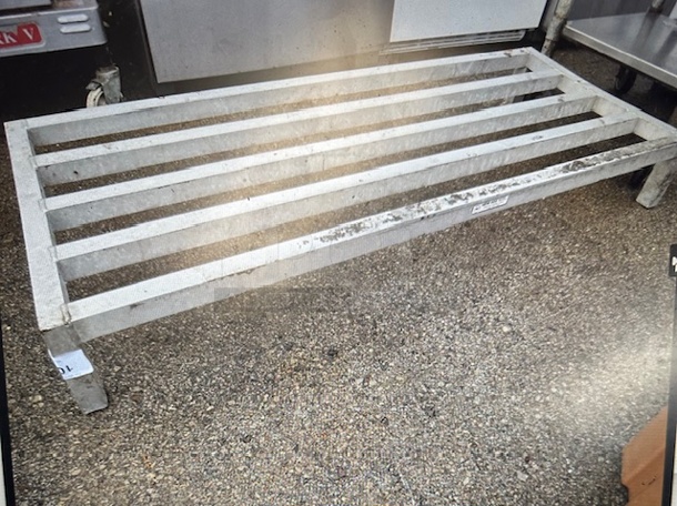 One New Age Aluminum Dunnage Rack. 60X24X8 - Image 1 of 1