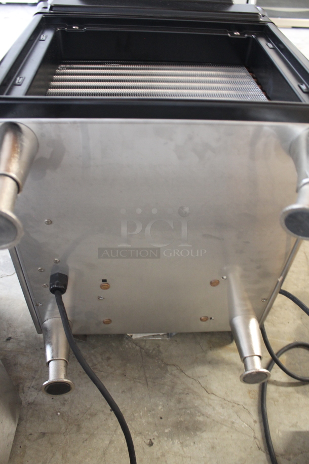 BRAND NEW SCRATCH AND DENT! Bunn 58000.0015 Ultra NX Stainless Steel Commercial Countertop Double 3 Gallon Slushy Machine Base. 120 Volts, 1 Phase. Tested and Working! - Image 7 of 8