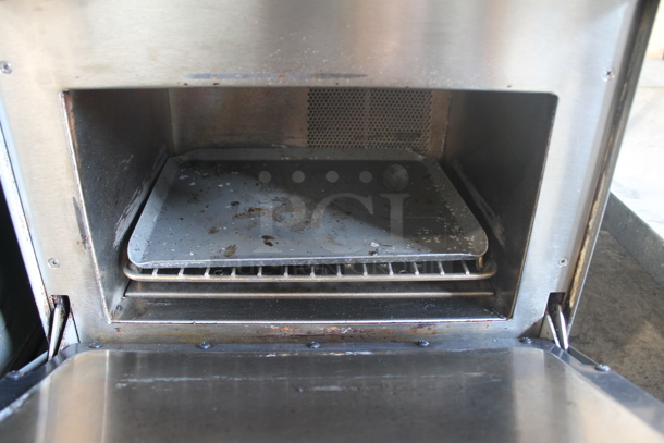 2017 Turbochef NGO Commercial Stainless Steel Electric Countertop  Rapid Cook Oven With Steel Tray. 208/240V, 1 Phase.  - Image 4 of 6