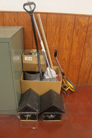 ALL ONE MONEY! Lot of Various Items Including Birdhouses and Shovel.