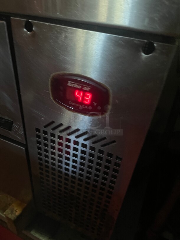 Working! Turbo Air Commercial Chef Base 96x32x24NSF 115 Tested and Working! - Image 2 of 8