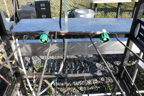 Metal Soda Rack w/ Carbonator and Booster. - Image 2 of 5